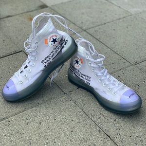 Trainers Converse x Off-White Other size 37 EU in Plastic - 12186678